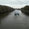 Vue depuis pont de l'Avenue du Port Fluvial