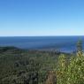 vue du belvédère du sentier Pinède