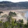 vue du belvédère de Pointe aux Épinettes