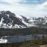 Vue sur Mt Albert et Lac du Diable