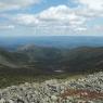 Vue du sentier du Caribou