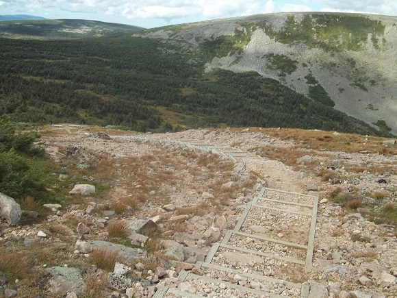 Descente du Mt Jacques-Cartier