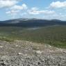 Mt Jacques-Cartier vu du sommet