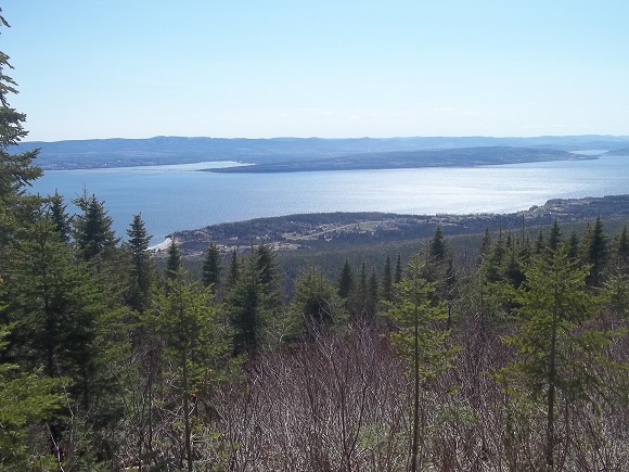 Sentier Les Crêtes, Baie de Gaspé