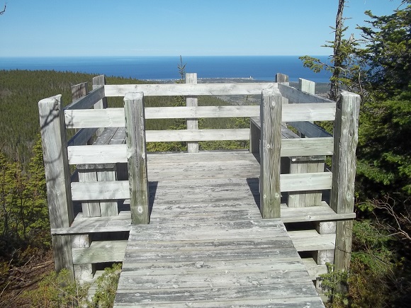 Sentier Les Crêtes, belvédère nord