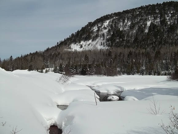 Mont Sugarloaf en hiver